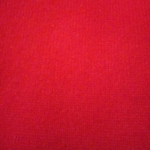 EUC Tory Burch 100% Cashmere Red Sweater/Tunic XS - Picture 6 of 6